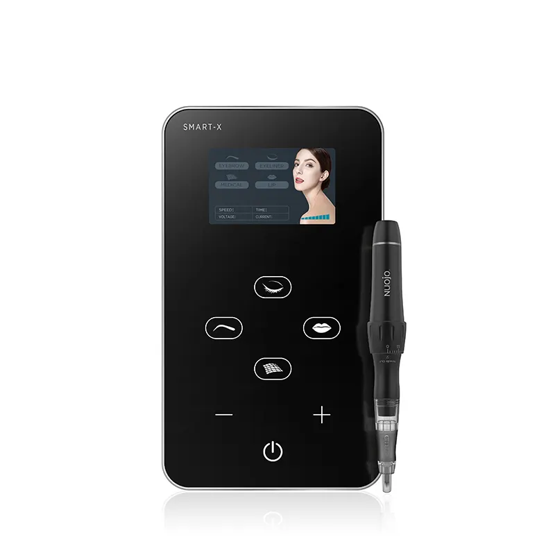 Famisoo Tattoo Machine China Lieferant Custom für Augenbrauen Black Touch Control digitale Permanent Make-up Maschine drahtlos