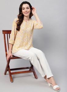 Haut pour femme pour l'été, léger, respirant, décontracté, haut moderne pour femme, tendance, décontracté, vêtements occidentaux pour femmes - Product Image 5