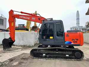 Excavatrice sur chenilles Hitachi EX120 d'occasion, 12 tonnes, Hitachi EX120 d'occasion, pelle de haute qualité à vendre - Product Image 2