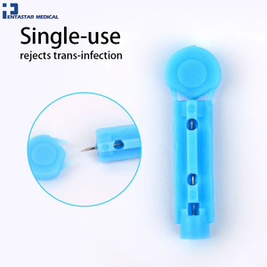 Lancettes stériles jetables EO pour la mesure de la glycémie, ultra-fines, à faible douleur, pour prélèvement sanguin domestique chez les diabétiques - Product Image 2