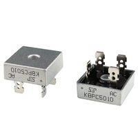 Pour KBPC5010 pont redresseur Diode 50A 1000 V KBPC 5010 électronique silicium Mini Rectofier Diodes Ac à Dc 50 Amp 1000 Volt