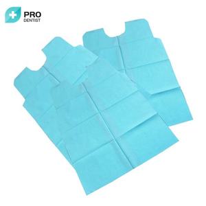 Tıbbi sarf malzemeleri diş ürünleri diş önlük tıbbi kullanım su geçirmez tek kullanımlık dişçi önlüğü - Product Image 5