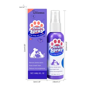 Spray buccal pour chiens et chats - Rafraîchit l'haleine, élimine les taches dentaires, réduit la plaque et le tartre, 30 ml, soin buccal sans brosse - Product Image 5