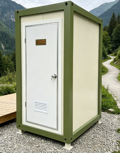 Unité de toilettes mobiles préfabriquées à panneaux sandwich pour <span class=keywords><strong>camping</strong></span>, chantier, <span class=keywords><strong>parc</strong></span>, lieu d'événement - Product Image 3
