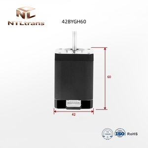 <span class=keywords><strong>Motor</strong></span> paso <span class=keywords><strong>a</strong></span> paso híbrido de 2 fases <span class=keywords><strong>Nema</strong></span> <span class=keywords><strong>17</strong></span> de 24V, 42*60*5MM, 1.7A, 0.7 N.M, 42BYGH60 para impresora 3D - Product Image 1