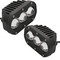 Projecteur LED 13000Lm haute puissance 130W U18 à 3 lentilles laser pour 4x4