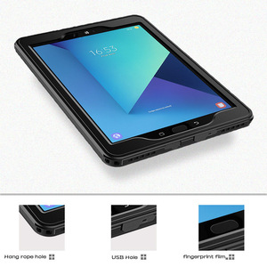Étui <span class=keywords><strong>pour</strong></span> <span class=keywords><strong>Samsung</strong></span> T580 Galaxy Tab <span class=keywords><strong>A6</strong></span>, étanche, résistant aux chocs, à la neige et à la poussière, housse de protection - Product Image 4