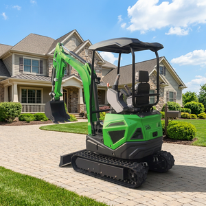 Mini-excavatrices 2 tonnes 1,8 tonne avec moteur EPA, petite pelle avec cabine, machine d'excavation à vendre, livraison gratuite - Product Image 1