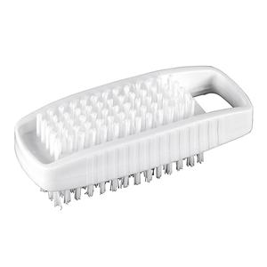 RIVAL Cepillo para lavarse las manos de plástico, 9x4x3,5 cm, blanco, paquete de 10 - Product Image 1