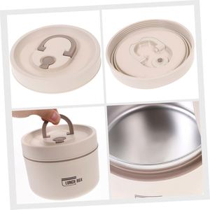 304 Stainless Steel Insulation <b>Lunch</b> <b>Box</b> Leak-Proof Sealed Insulation Bucket Students Multi-layer Kids <b>Lunch</b> <b>Box</b> Rice <b>Box</b> - Product Image 3