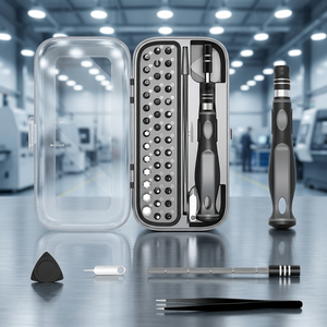 Kit de réparation d'ordinateurs professionnel de précision 48-en-1, perceuse électrique manuelle, 48 embouts de tournevis pour ordinateur portable, personnalisable OEM - Product Image 5