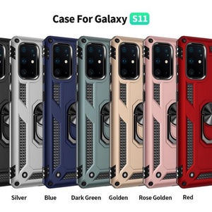 2020 funda a prueba de golpes PC TPU con pegatina de Metal para funda de teléfono móvil Tpu Pc a prueba de golpes para Samsung - Product Image 2