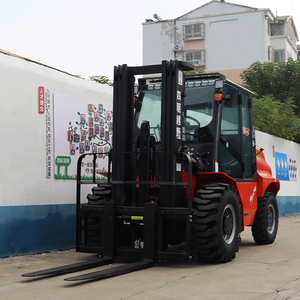 Forklift diesel 2-ton buatan Tiongkok 3-ton 4-ton Forklift gunung bertenaga diesel Off-road hemat energi dan penghemat bahan bakar - Product Image 2