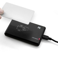 Lector RFID de Escritorio Directo de Fábrica HUAMR de 13.56MHz, Lector de Tarjetas Inteligentes Sin Contacto Compatible con Múltiples Tipos de Tarjetas para Control de Acceso