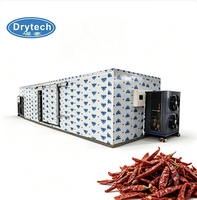 Slimme Rode Chili Dehydrator: een hoogwaardige, industriële, commerciële multi-tier voedseldehydrator uitgerust met een warmtepomp