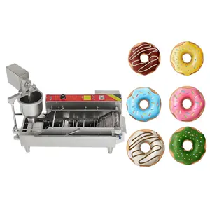 commercial automatic donut making machine commercial donut glazing machine donut fryer