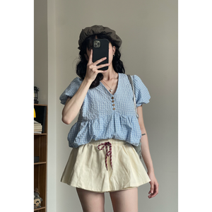 Low MOQ Women'S High Waist Breathable Quick Dry <b>Skirt</b> Stretch <b>Elastic</b> Band Built-In Shorts Many Sizes Korean Style Free - Product Image 1