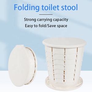 HEYRV extérieur matériau ABS réglable rétractable caravane <span class=keywords><strong>camping</strong></span>-<span class=keywords><strong>car</strong></span> Portable tabouret de toilette <span class=keywords><strong>poubelle</strong></span> - Product Image 2