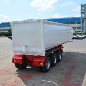 हॉट सेलिंग फार्म डंप ट्रेलर 3 एक्सल हाइड्रोलिक टिपिंग अनाज परिवहन - Product Image 3