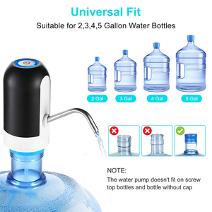 <span class=keywords><strong>Pompe</strong></span> à <span class=keywords><strong>eau</strong></span> électrique <span class=keywords><strong>automatique</strong></span> rechargeable par USB, <span class=keywords><strong>pompe</strong></span> à <span class=keywords><strong>eau</strong></span> portable pour bouteille d'<span class=keywords><strong>eau</strong></span> de 5 gallons, distributeur d'<span class=keywords><strong>eau</strong></span> pour la maison, le bureau, le <span class=keywords><strong>camping</strong></span> - Product Image 3
