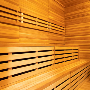 Sauna extérieur en bois de cèdre humide de grande taille pour 8 personnes - Product Image 5