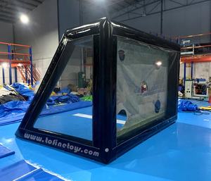 Portería de fútbol inflable divertida para niños y adultos, Bola de mano de <span class=keywords><strong>playa</strong></span>, juegos de lanzamiento - Product Image 3