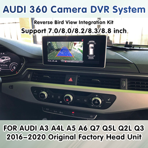 ตัวช่วยถอยหลังรถยนต์แบบพาโนรามา360องศาสำหรับ A3 A4L A5 Q7ระบบนำทางนก2016-2020 - Product Image 2