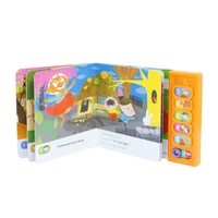 Livre d'histoires audio personnalisé pour enfants, avec fonction de lecture par pression, contenu de page personnalisé, son, jouet éducatif pour l'apprentissage précoce
