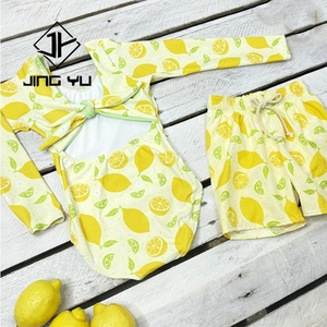 Traje de Baño Infantil Personalizado de Alta Calidad, Traje de Baño Infantil de Poliéster Reciclado a Rayas, Pantalones Cortos Estampados para Niños - Product Image 5
