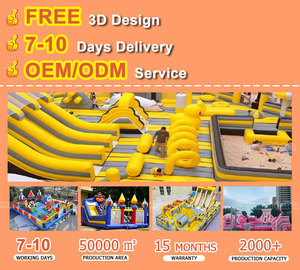Comercial <span class=keywords><strong>18</strong></span> Sqm PVC Air Trampoline Bounce Slide Bouncy Kids Outdoor Playground <span class=keywords><strong>Castillo</strong></span> de agua inflable - Product Image 5