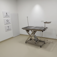 Stable Base Veterinary Surgery Table for Dogs Cats and Other Small Animals Electric 304 Stainless Steel for Pet Surgery