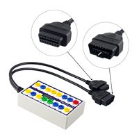 Caja de Conexión OBDII OBD2 2026, Detector de Protocolo Automotriz, Caja de Prueba CAN para Automóviles, Conector Automotriz, Detector de Automóviles