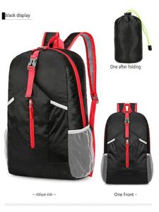 Mochila de Senderismo Ultraligera e Impermeable con Cierre de Cremallera, para Viajes y Campamentos, Mochila Escolar Ligera, Nueva Tendencia de Moda - Product Image 5