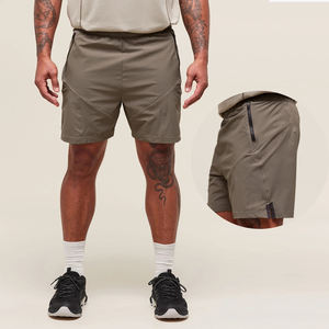 Shorts de sport personnalisés pour hommes, shorts brodés, design en polyester, course à pied, sublimation, shorts de basket-ball rétro pour jeunes - Product Image 1