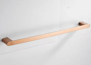 Set di Accessori Bagno di Lusso in Acciaio Inox 304 Oro Rosa, 9 Pezzi, Montaggio a Parete, Ecologico, Moderno, con Portarotolo - Product Image 5