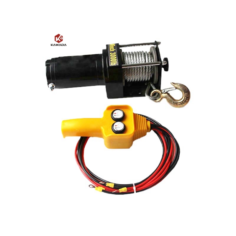 Mini 12v Electric Winch 2000lbs 3000lbs