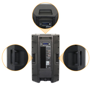 Loa hội trường chuyên nghiệp tích hợp amply, không dây Joinaudio 15 inch, có tay cầm, tùy chọn bảng điều khiển, dùng cho tiệc tùng, sân khấu, karaoke - Product Image 2