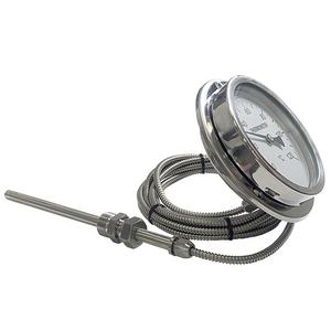 1.5 मीटर 0-120 डिग्री स्टेनलेस स्टील औद्योगिक केशिका थर्मामीटर गेज - Product Image 2