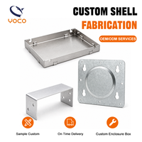 Fabrication sur mesure de pièces métalliques en acier au carbone robuste, pliage, poinçonnage, estampage pour supports de châssis automobile