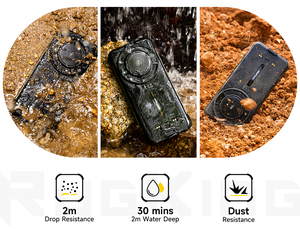 Ulefone RugKing Android 15 4G Rugged Cell Phone 9600mAh 12GB+512GB 50MP Rear <b>Camera</b> 5.99" Shockproof Waterproof CDMA - Product Image 4