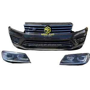Best-seller radiatore Gessen per <span class=keywords><strong>Volkswagen</strong></span> <span class=keywords><strong>Touareg</strong></span> 16-18 alta qualità ABS in plastica paraurti anteriore posteriore Kit cofano parafango utilizzato - Product Image 3
