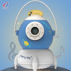 Macchina dei Sogni Proiettore di Storie Magiche Libro di Fiabe Accessorio Teatrale Luce Notturna per Bambini a Forma di Astronave - Product Image 2