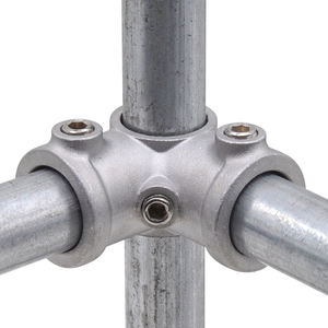 Raccords de tuyauterie à clé en aluminium de haute qualité 3/4 pouces 3 voies <span class=keywords><strong>coude</strong></span> à 90 degrés avec vis - Product Image 1