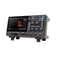 Osiloskop Digital SDS824XHD Mini Portabel 200MHz Bandwidth 2GS/s Sample Rate 12-Bit Layar LCD TFT 7-inci Memori 50/100 Mpts