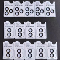 Protection d'objectif de téléphone en verre trempé mat Eagle Eyes pour iPhone 16 15 17 Pro Max 18 Duo, avec revêtement métallique AR/AF