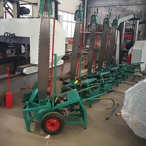 Sierra de corte de madera portátil para jardín con motor de aluminio y diseño vertical - Product Image 1