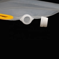 Sacs en plastique transparents personnalisés de 1 L, 1,5 L, 5 L, 10 L pour boissons liquides, jus, bière, avec bec verseur