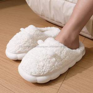 Pantoufles de créateur en EVA de haute qualité pour femmes, pantoufles en fourrure pelucheuse pour femmes avec assurance qualité - Product Image 2