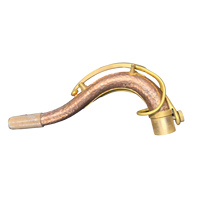 Eastern Music Martin Style Unlacquer Hand Hammered Copper Tenor Saxophone Neck Model MTSBALTTN Customizable Design Logo for
