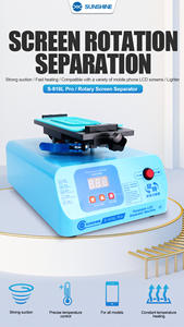 Separador de Pantalla Rotatorio <span class=keywords><strong>Sunshine</strong></span> S-918L Pro, Separación al Vacío de LCD para Pantallas Curvas y Planas, Reparación de Teléfonos Móviles - Product Image 6